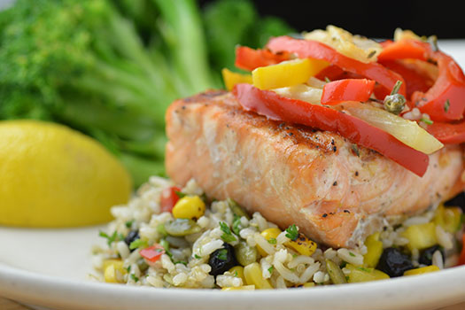 Grilled Atlantic Salmon